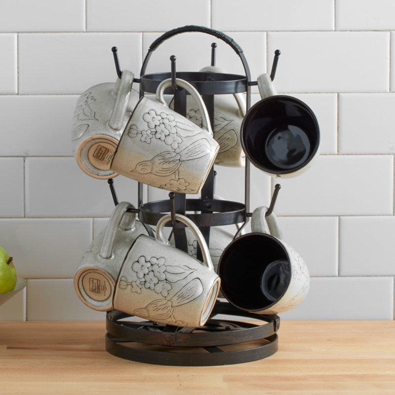Gourmet Basics by Mikasa Rotating Mug Tree & Reviews Wayfair